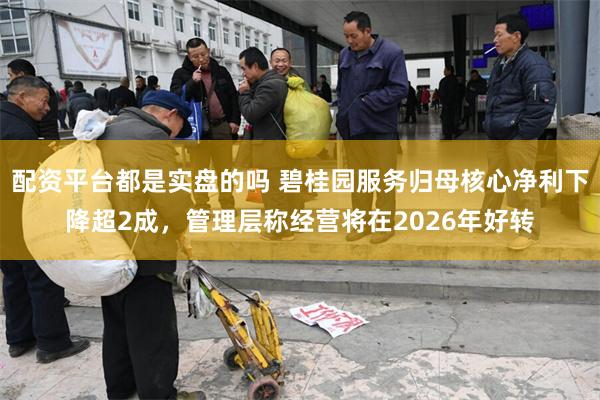 配资平台都是实盘的吗 碧桂园服务归母核心净利下降超2成，管理层称经营将在2026年好转