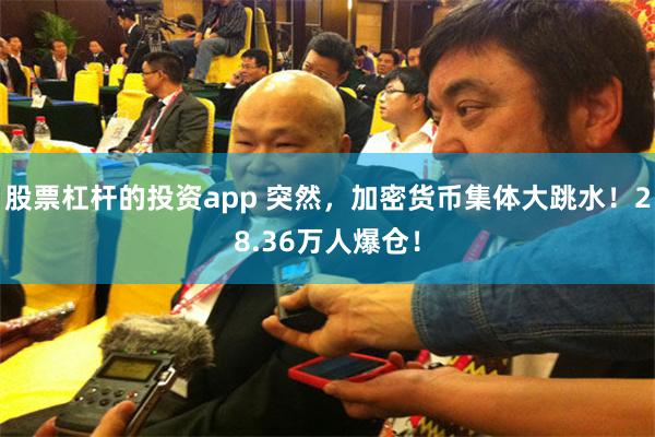 股票杠杆的投资app 突然，加密货币集体大跳水！28.36万人爆仓！