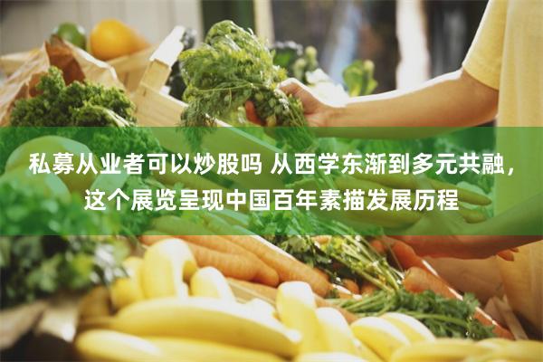 私募从业者可以炒股吗 从西学东渐到多元共融，这个展览呈现中国百年素描发展历程