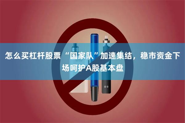 怎么买杠杆股票 “国家队”加速集结,稳市资金下场呵护A股基本盘