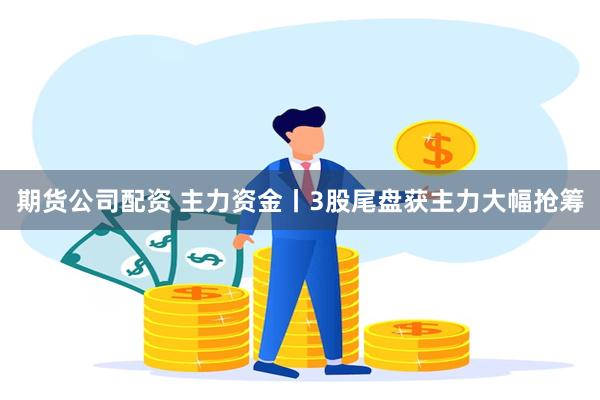 期货公司配资 主力资金丨3股尾盘获主力大幅抢筹